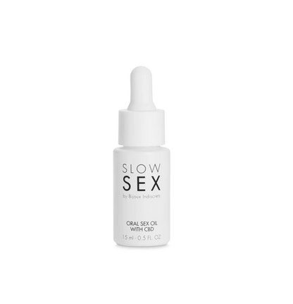 Olio per il sesso orale al CBD - SLOW SEX