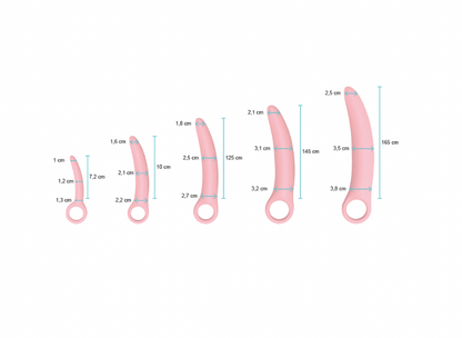 Dilatatori vaginali Set da 5 pezzi - INTIMICHIC